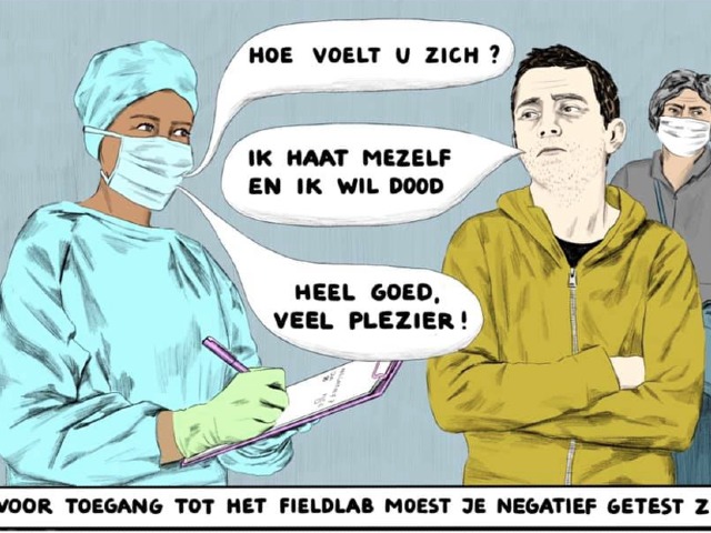  Cartoon by Jip van den Toorn