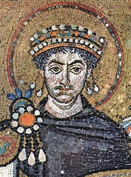 Emperor Justinian (mosaic)