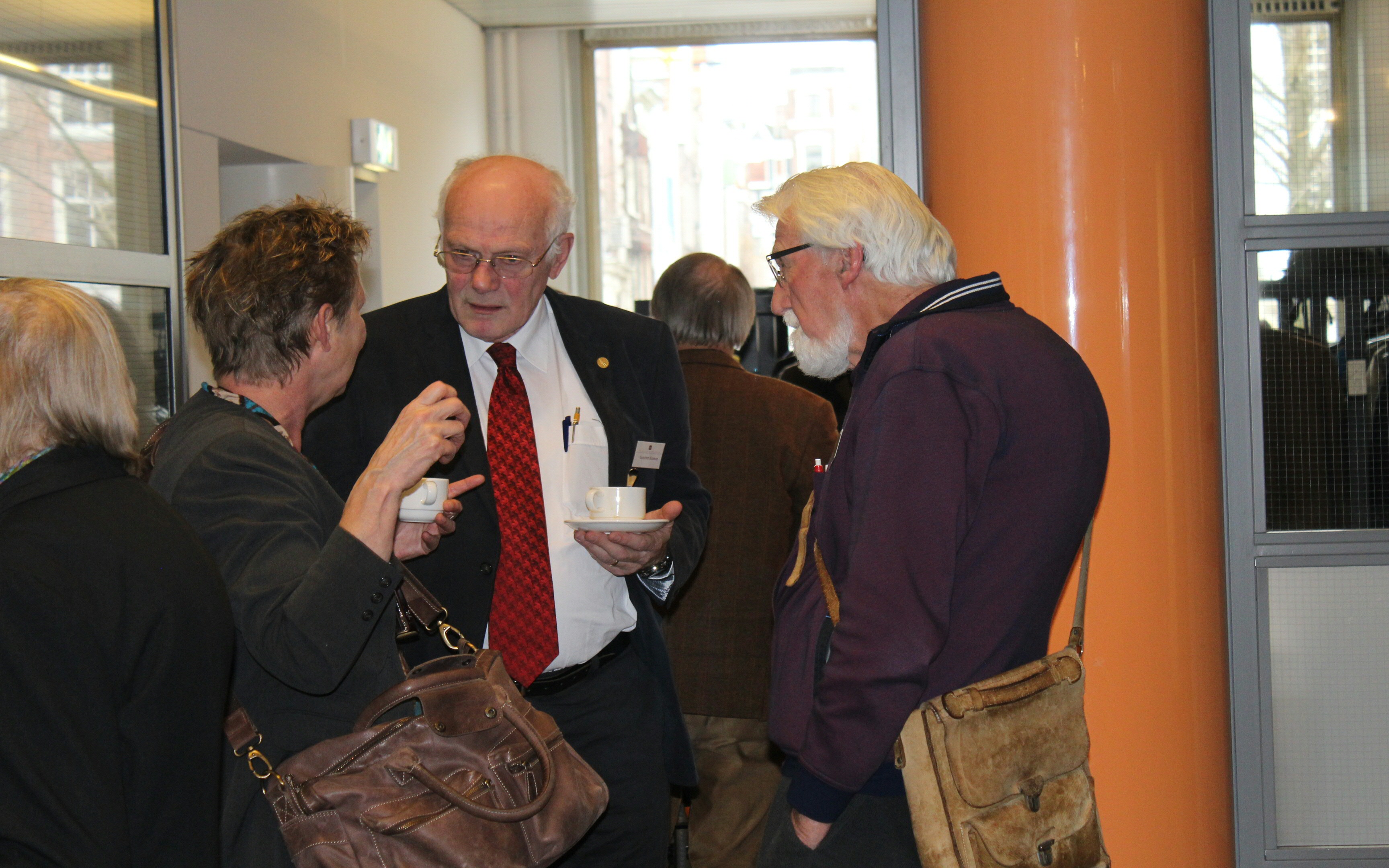 Anita Buma (r), Günther Können (m) en Johan van Bennekom (r)