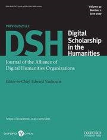 Digital Scholarship in the Humanities