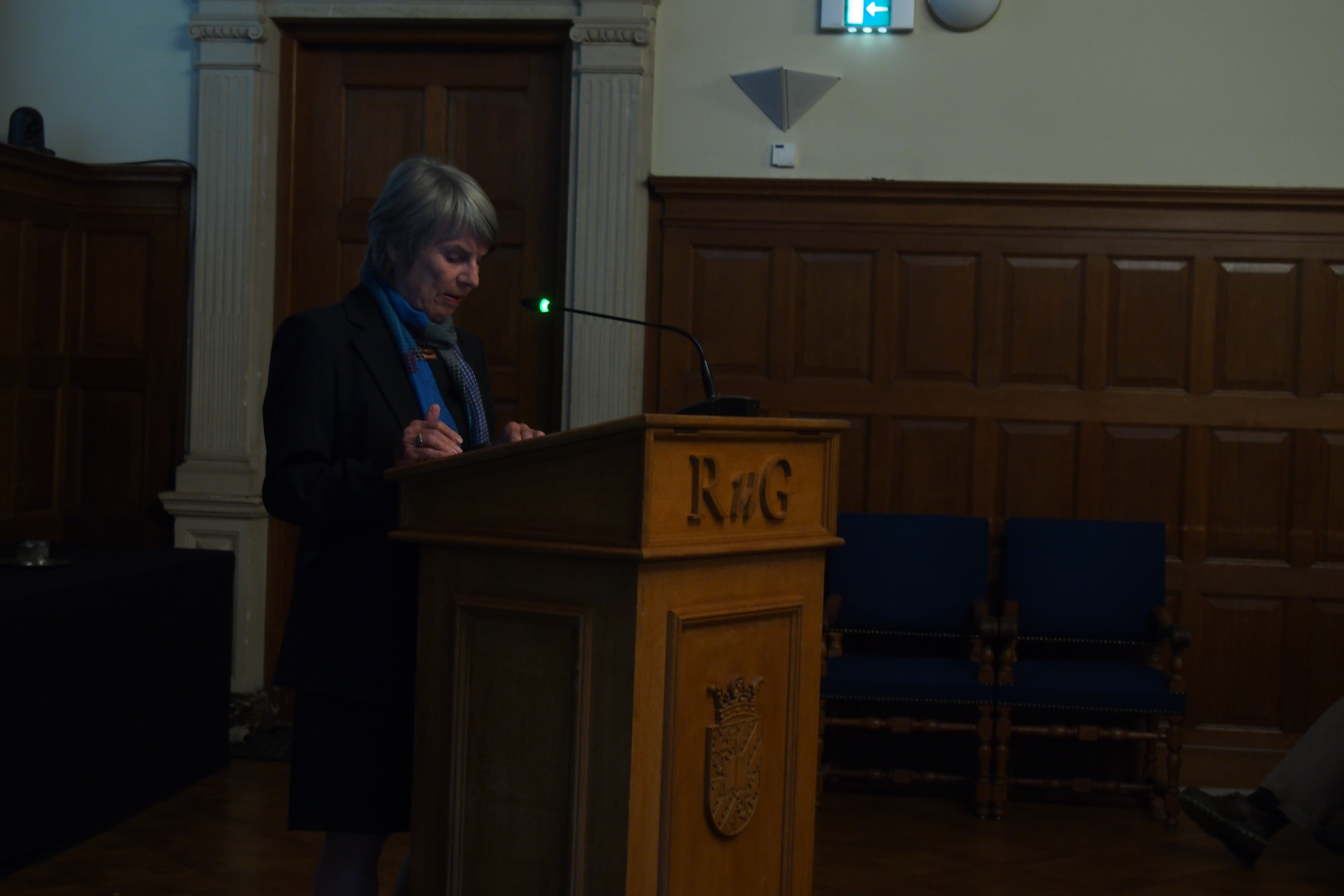 The Twenty-first Horst Gerson Lecture. Photo: Bart van ’t Riet.