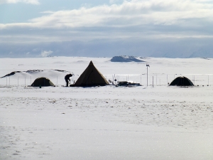 Base camp from where all field work is done