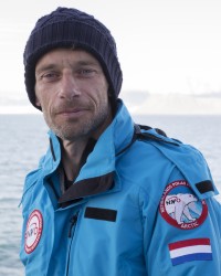Kees Bastmeijer tijdens de SEES expeditie in 2015