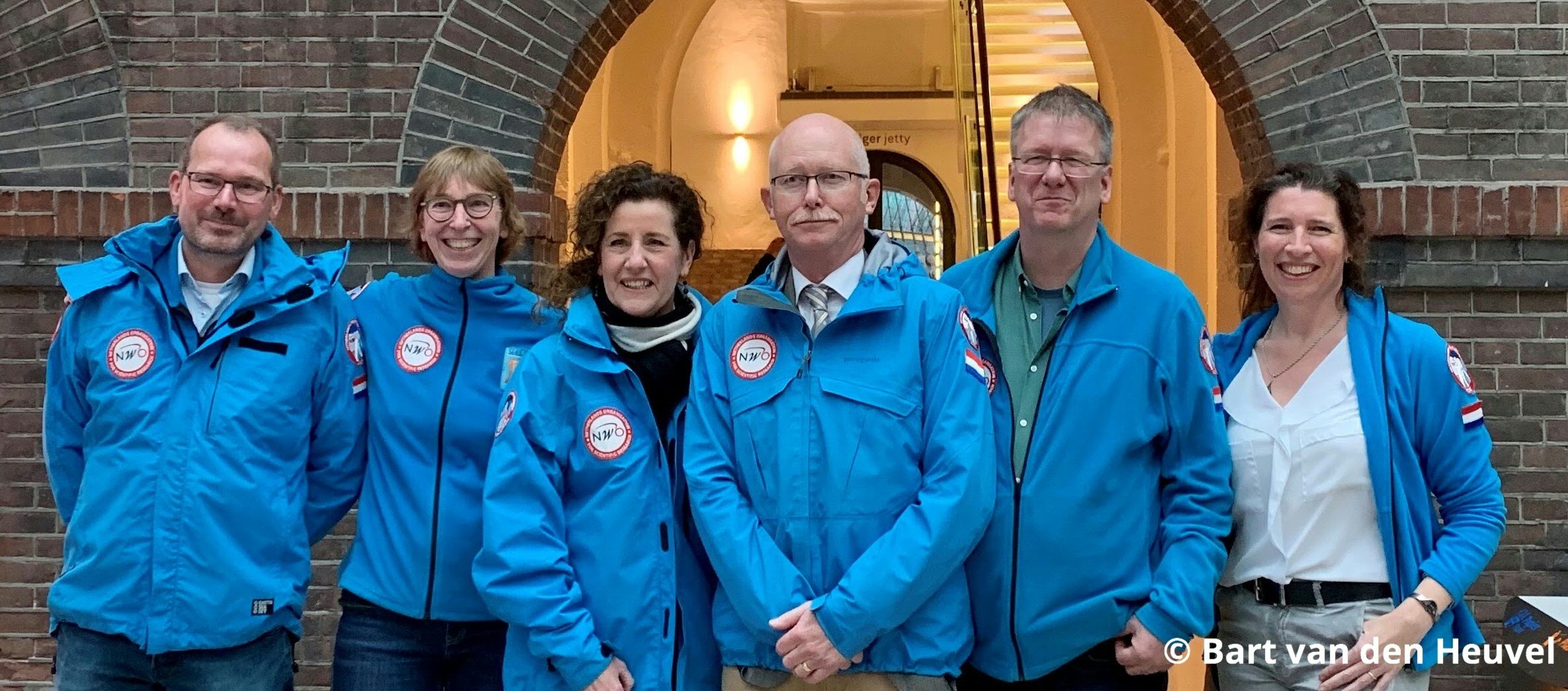 Frits, Annette, minister van Engelshoven, Dick, Maarten and Martine