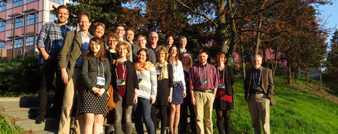 IASC Social Human Working Group during the ASSW 2017 in Prague (Czech Republic) / Annette Scheepstra (second from the right) represented the Netherlands during this meeting