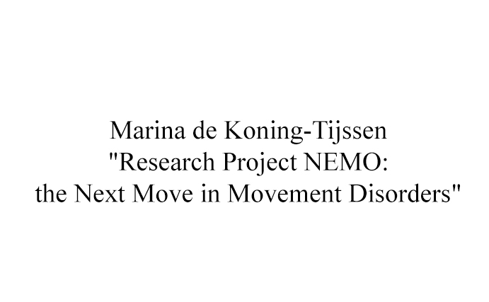 Research Project NEMO by Marina de Koning-Tijssen