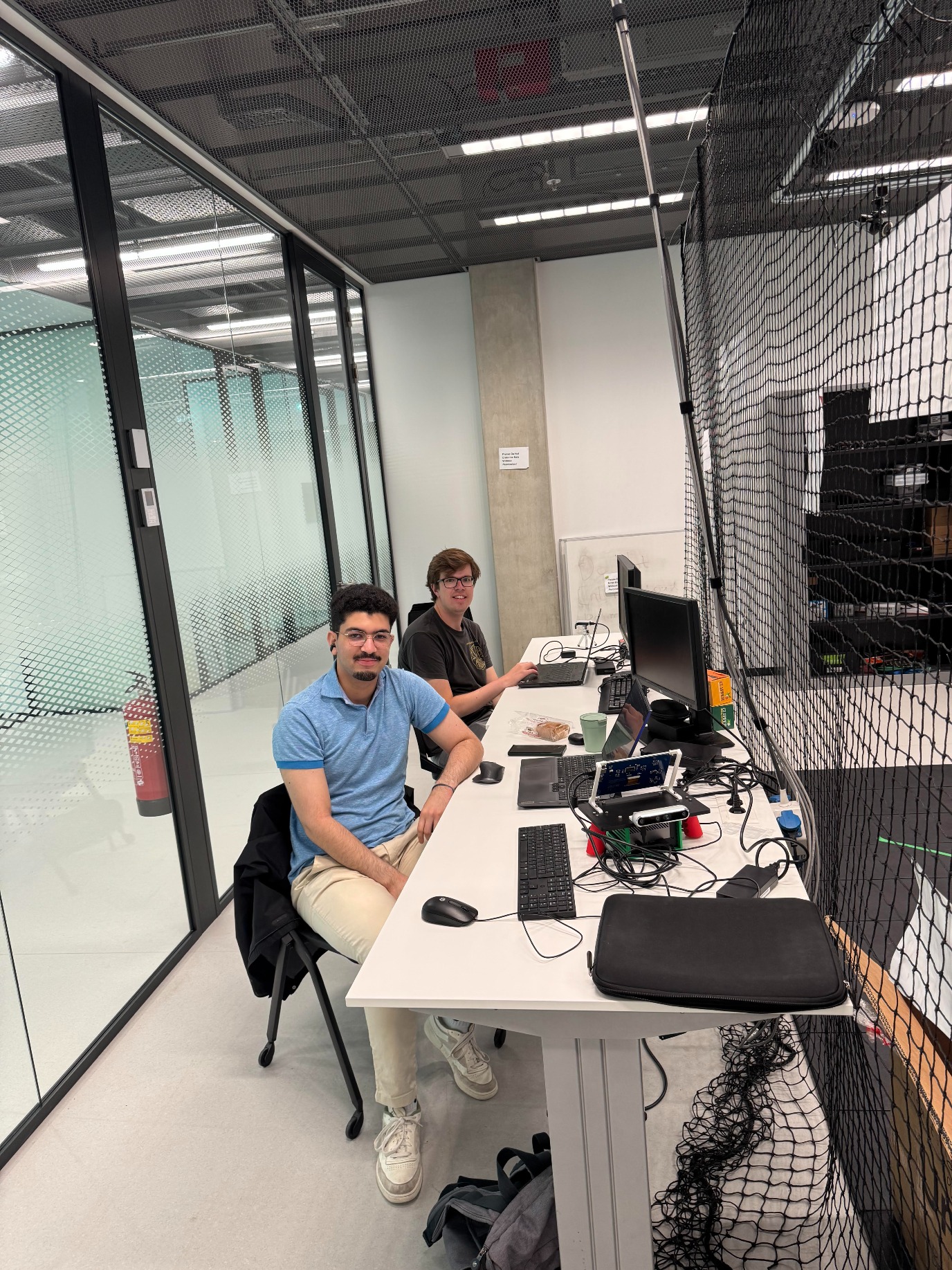 Shady Gmira (CS BSc Honors Student) and Theo Krijgsheld (CS MSc student)