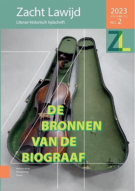 omslag ZL met de viool van Anna Blaman