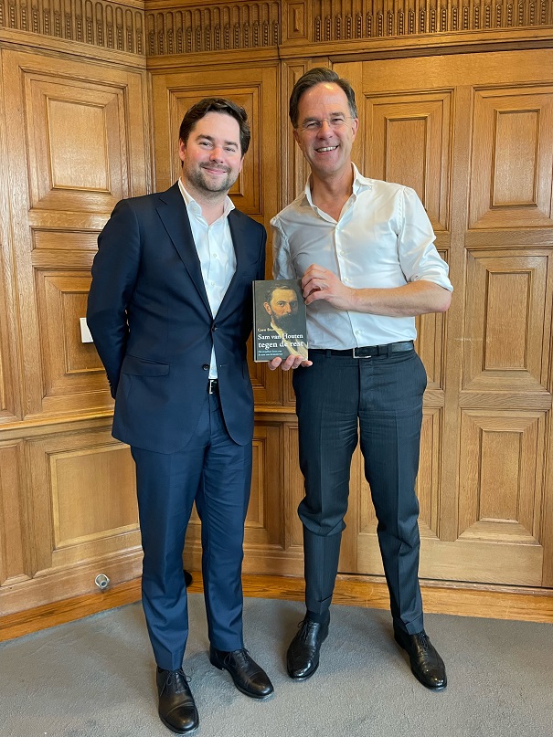 Brummer with Mark Rutte, 23 november 2023