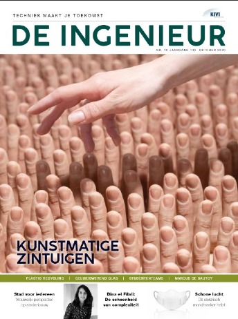 cover of october 2020 issue of the journal "De ingenieur"