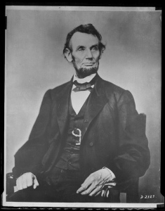 A martyr for the cause? Abraham Lincoln has been depicted as making the ultimate sacrifice for the future of the US nation-state