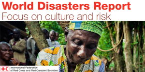 The cover of the 2014 World Disasters Report