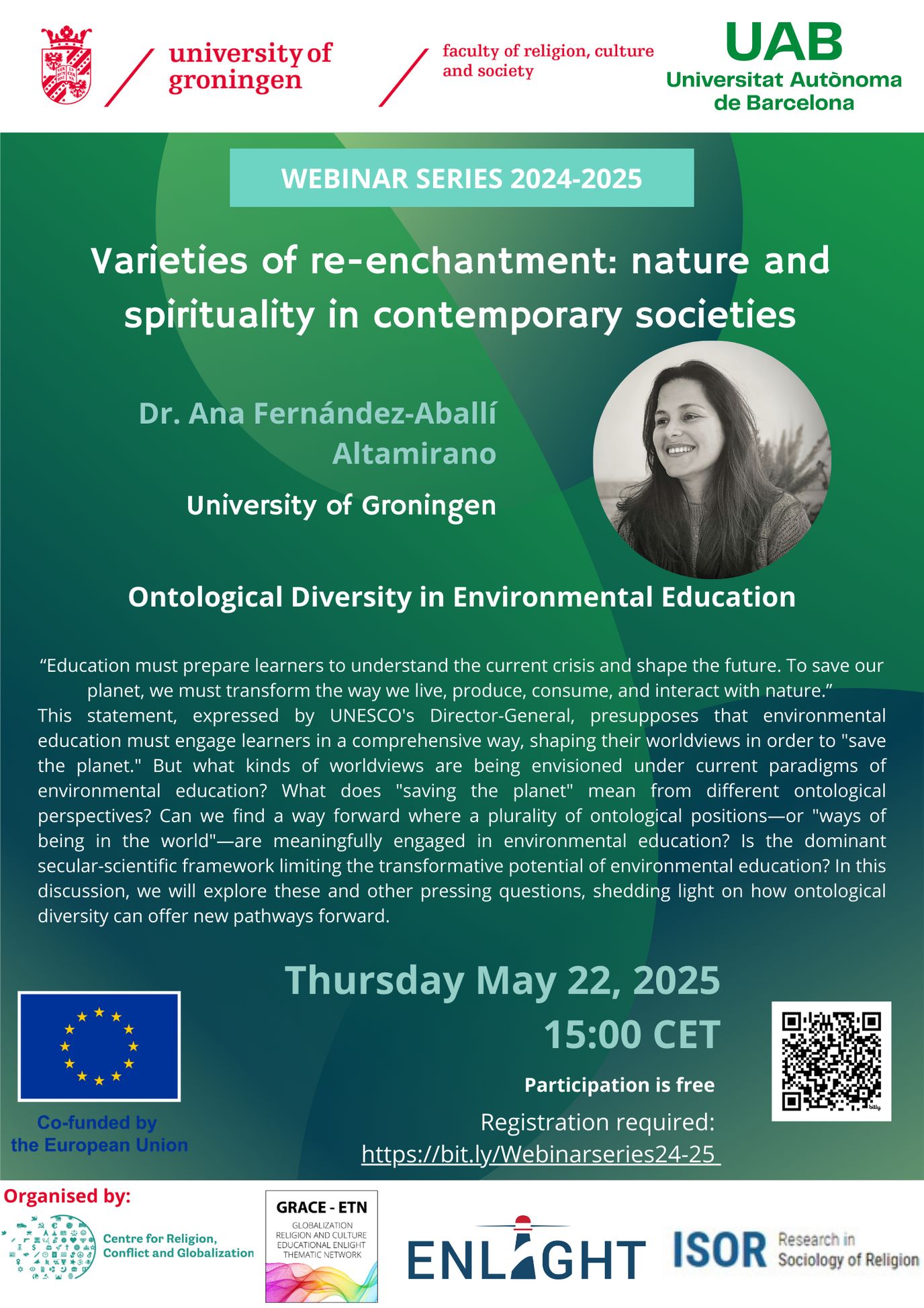 Webinar poster