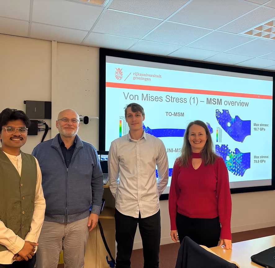 Arjan's M.Sc. project defense, May 6, 2025