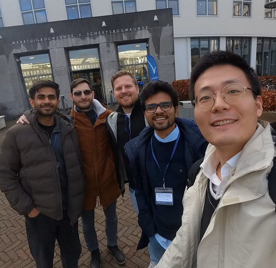 Participating in the Symposium on mechanical and acoustic metamaterials at TU Delft, February 24, 2025