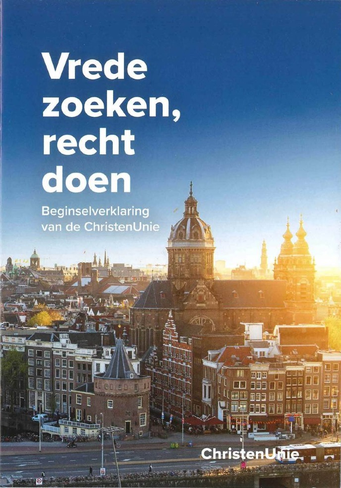 Omslag beginselprogramma 2018