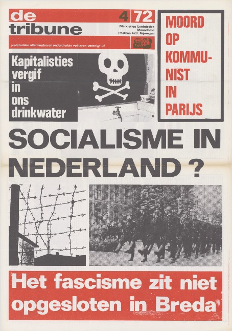Omslag van De Tribune, 1972 (nummer 4)