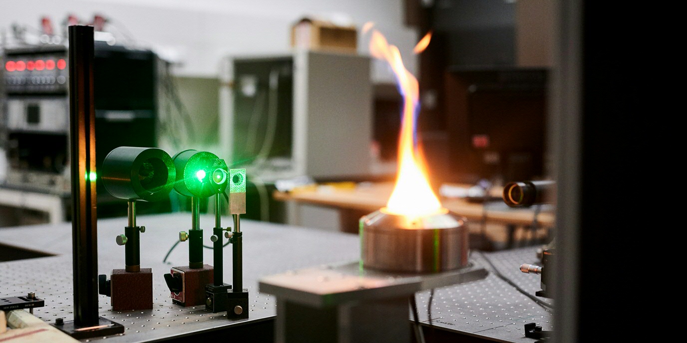 Laser Flame