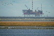 Noordzee olieplatform