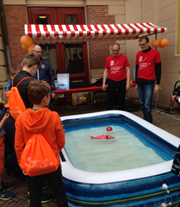 Robot fish at King's Day 2018