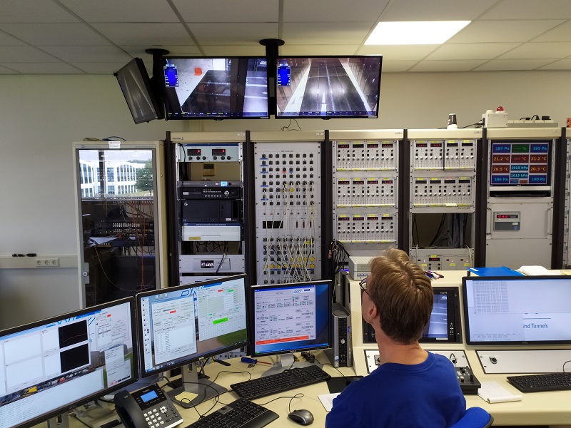 windtunnel control room