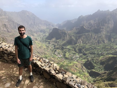 Dr Luis Valente during fieldwork | Photo Pedro Cascao