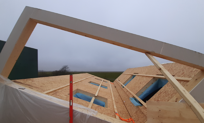 Opbouw Herdershut