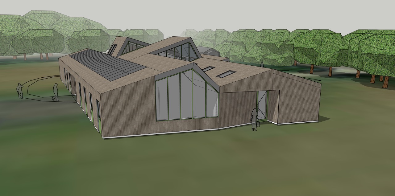 Impressie nieuwbouw Herdershut