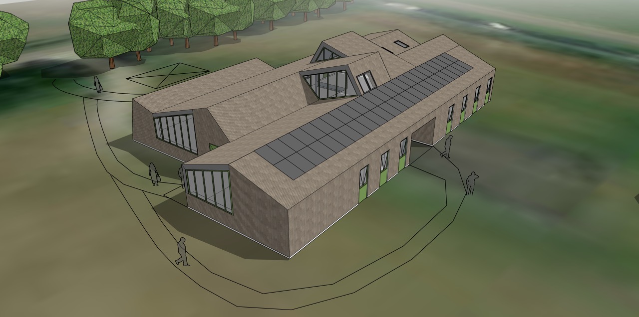 Impressie nieuwbouw Herdershut