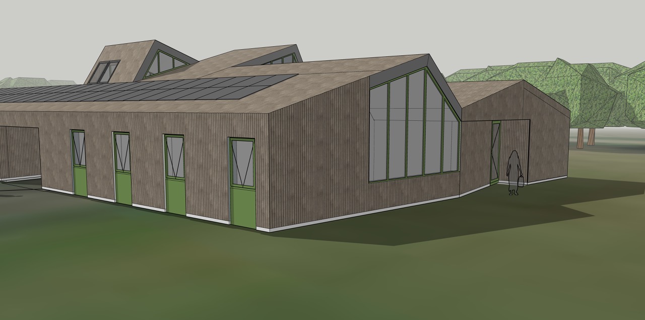 Impressie nieuwbouw Herdershut