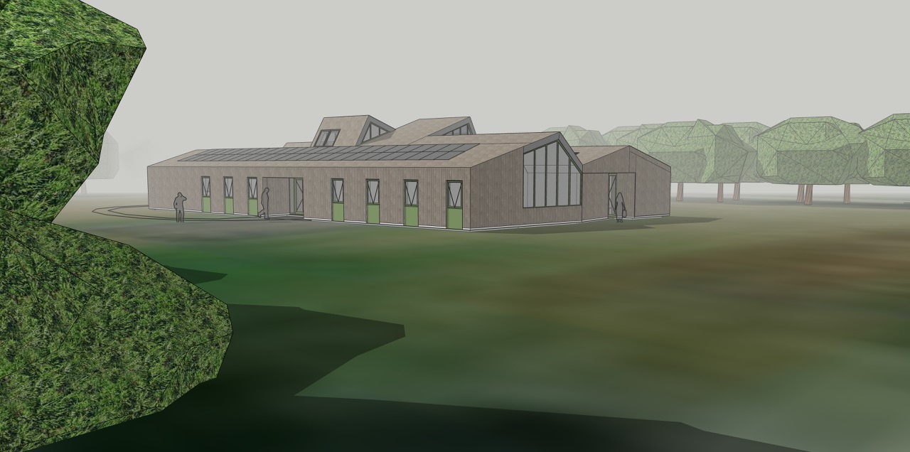 Impressie nieuwbouw Herdershut