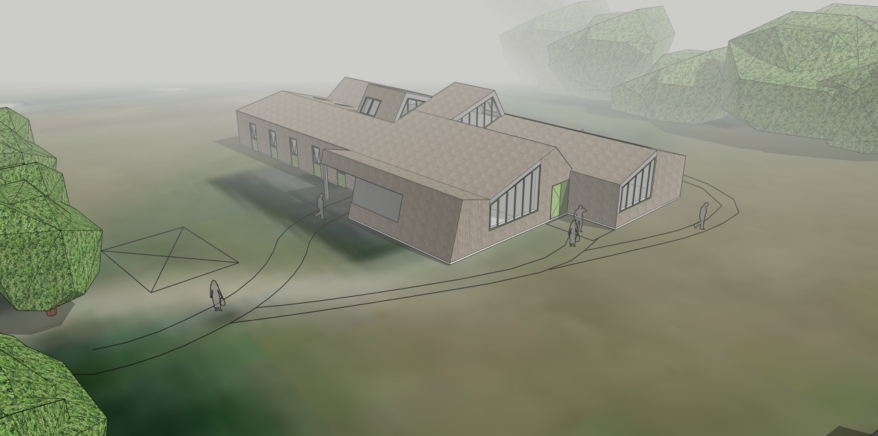 Impressie nieuwbouw Herdershut