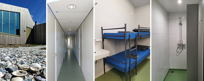 ... tot het moderne gebouw van nu
