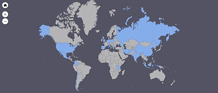 The Genetics group come from all over the world