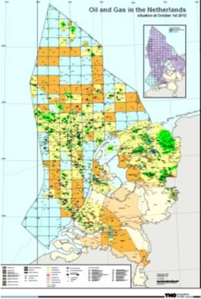 Oil and gas in the Netherlands. Source: TNO