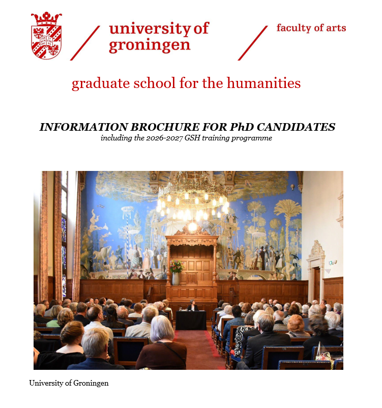 First page of brochure