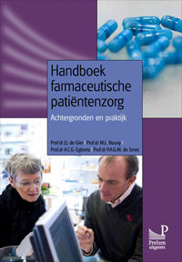 de Gier JJ, Bouvy ML, Egberts ACG, de Smet PAGM. Handboek Farmaceutische Patiëntenzorg. Achtergronden En Praktijk. Uitgaaf Prelum: Houten, 2013, 331 blz. ISBN: 978 908 562 1263