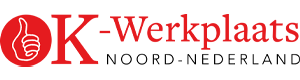 Het logo van de OK-werkplaats