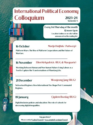 IPE colloquium programme