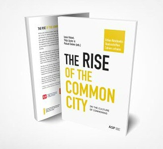 Book cover with the title "The Rise of the Common City" in large font