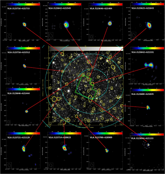 VLA observations of dust obscured galaxies