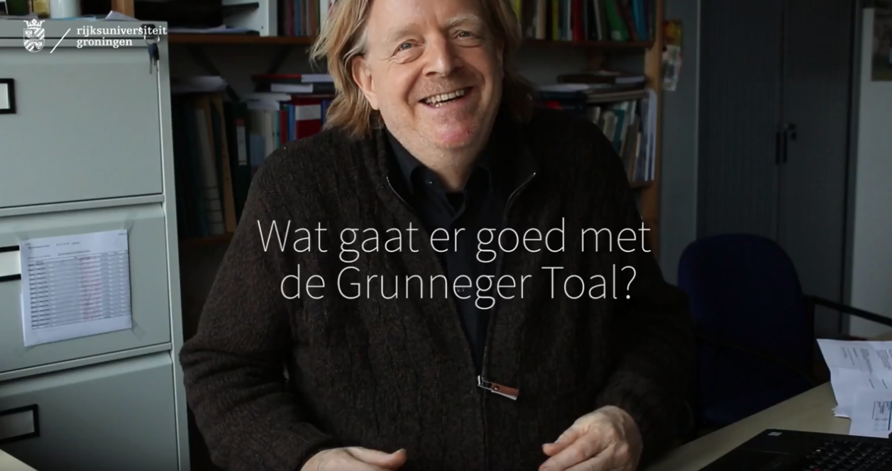 Goffe Jensma about the Grunneger Toal