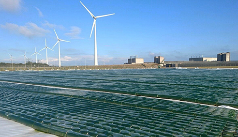 Algal culturing facilities of Omega Green in Eemshaven - photo by Omega Green