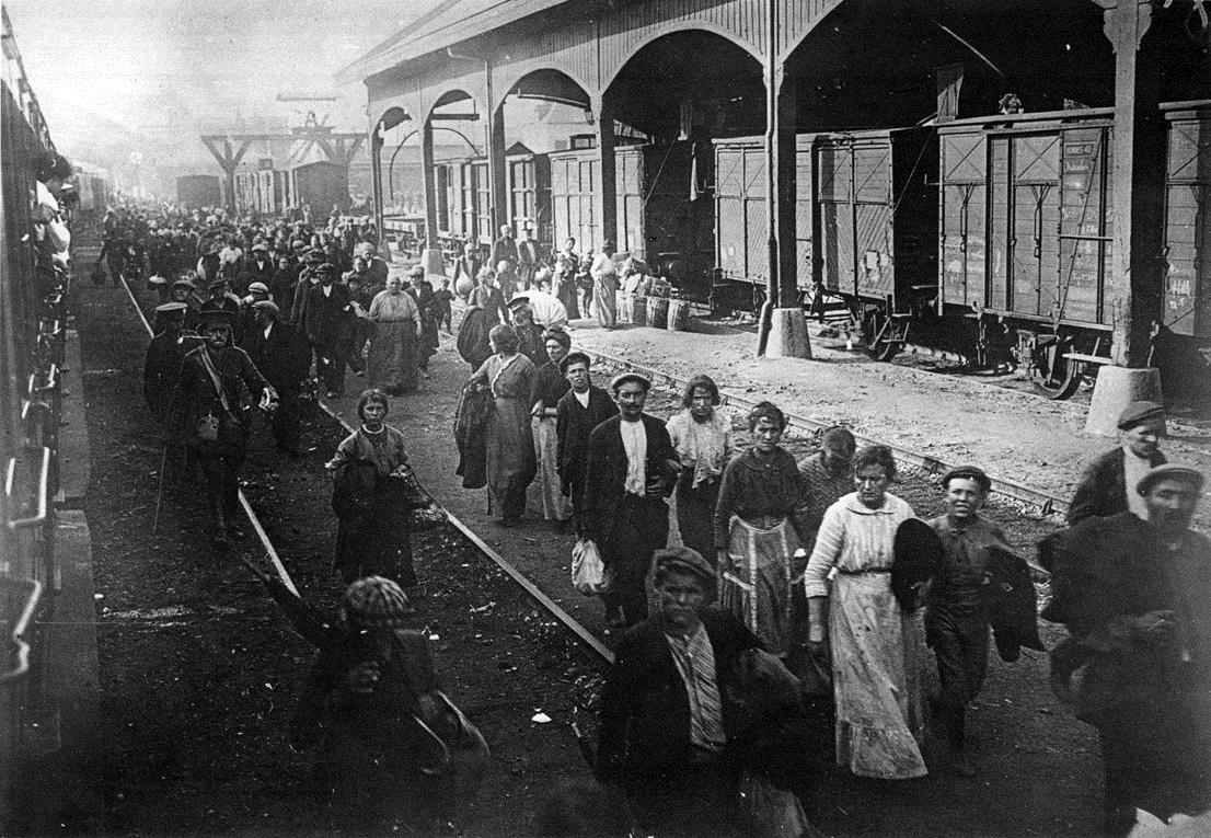 Een miljoen Belgische vluchtelingen werden in het najaar van 1914 in Nederland opgevangen