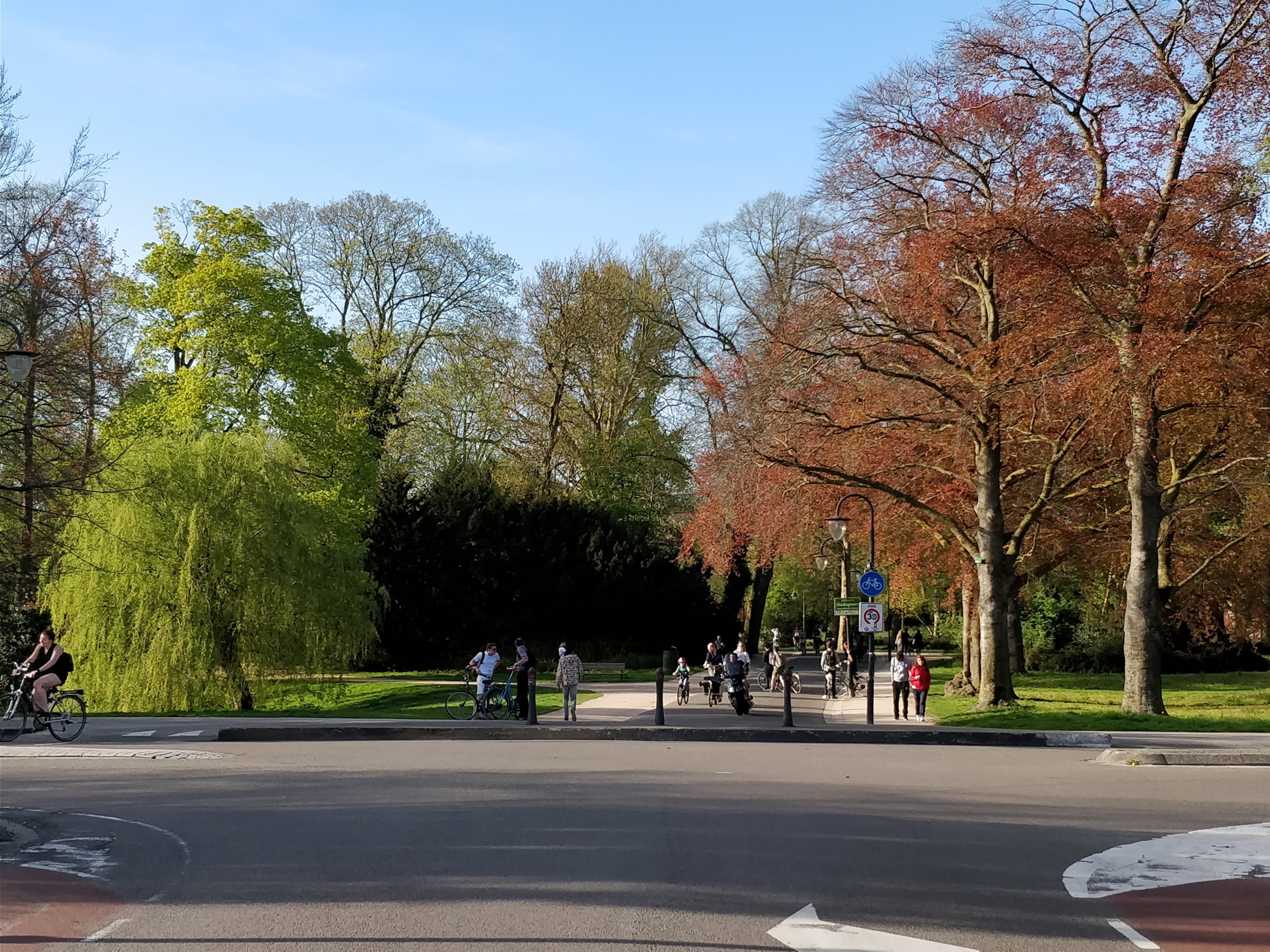 The Noorderplantsoen park in Groningen as an important space of encounter, image by Roberta Rutigliano