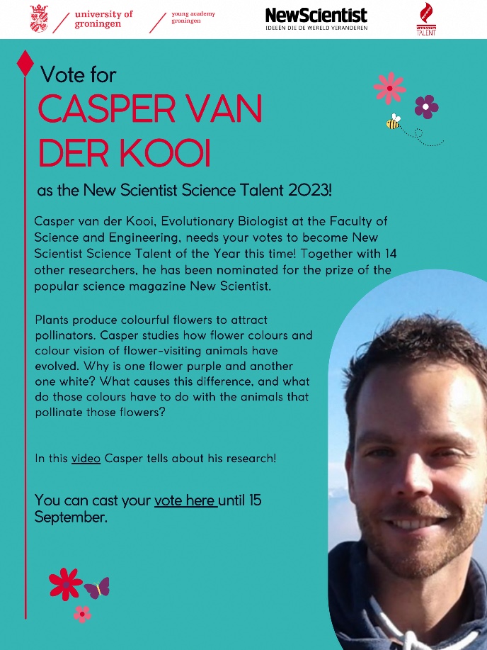 Poster nomination Casper van der Kooi