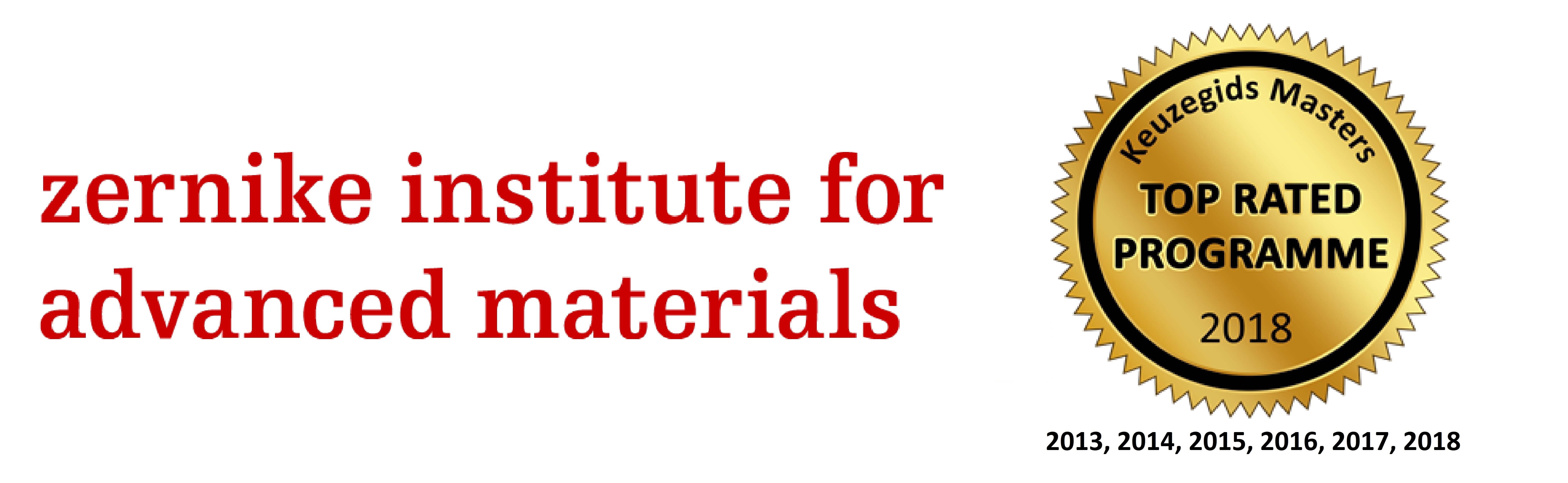 This programme is organized by the Zernike Institute for Advanced Materials