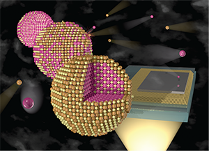 Cover JMCA on coreshell QD solar cells