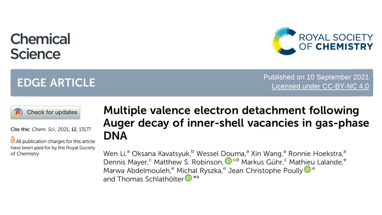 Chemical Scienc: Edge article in 2021