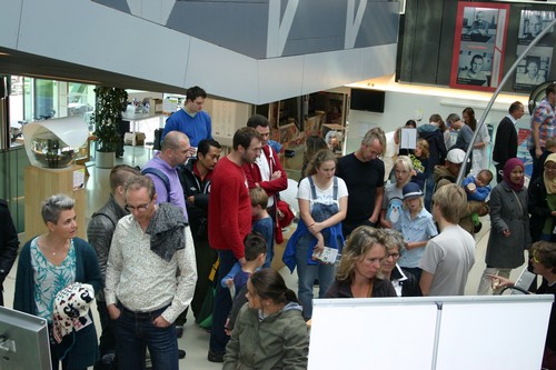 Lots of visitors at the Bernoulliborg! | Photo Science LinX